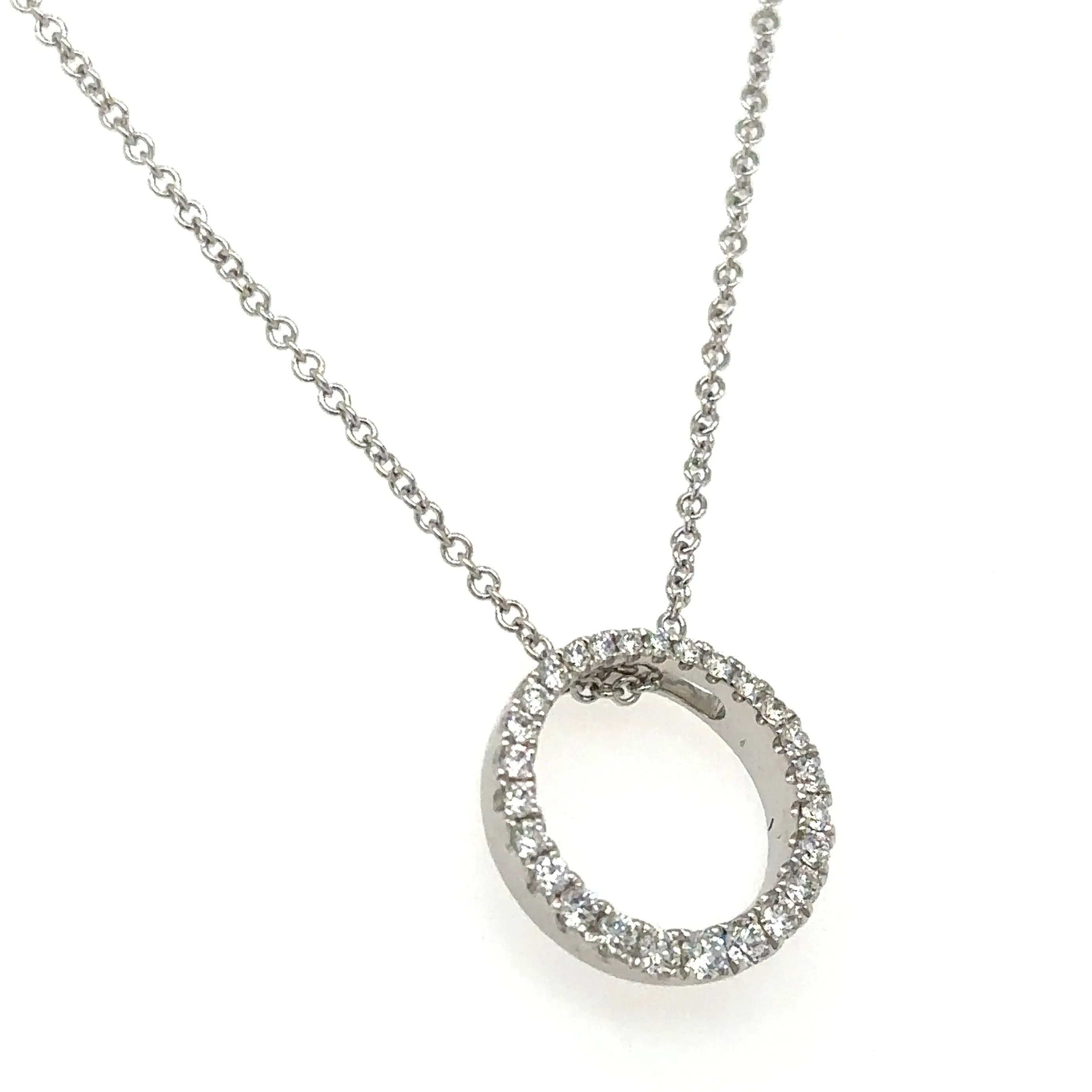 0.36ct tw Diamond Circle of Life Pendant Necklace