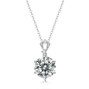 10 Ct Diamond Pendant Necklace