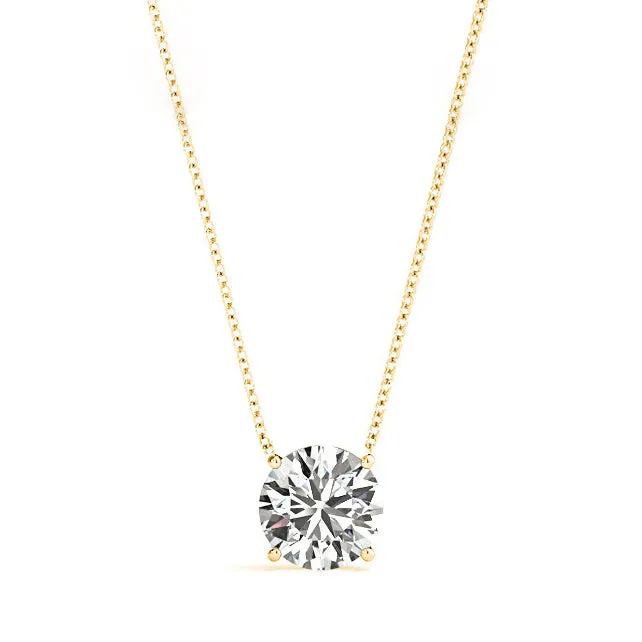 1/3 ct. Lab Diamond Solitaire Necklace