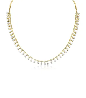 14KT Gold Diamond Stellar Luxe Necklace