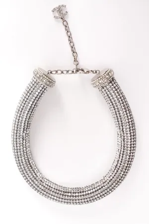 2017 A/W Crystal Choker Collar