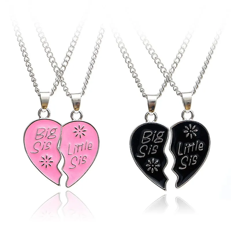 30 Pieces) Heart Shaped Splice Design Necklace Set