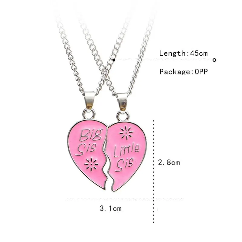 30 Pieces) Heart Shaped Splice Design Necklace Set