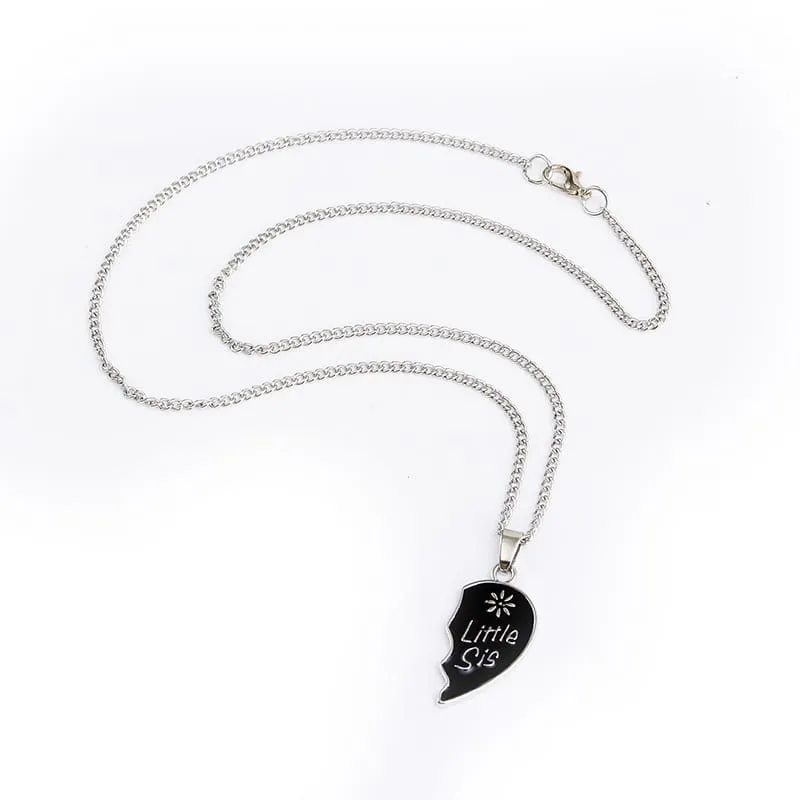 30 Pieces) Heart Shaped Splice Design Necklace Set