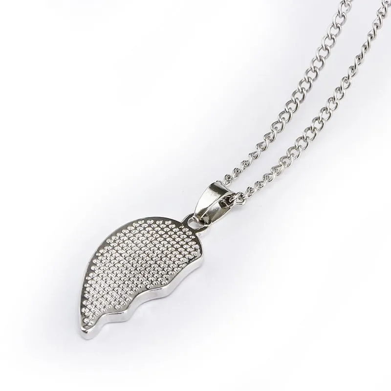 30 Pieces) Heart Shaped Splice Design Necklace Set
