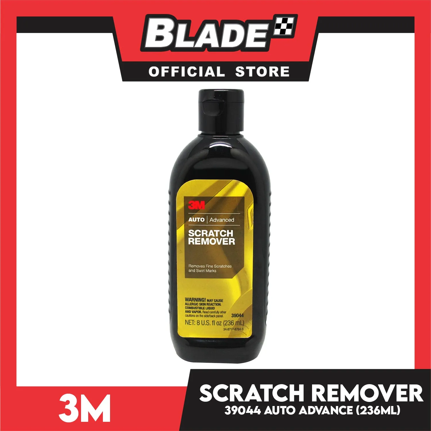 3M Auto Advance Scratch Remover 39044 236ml