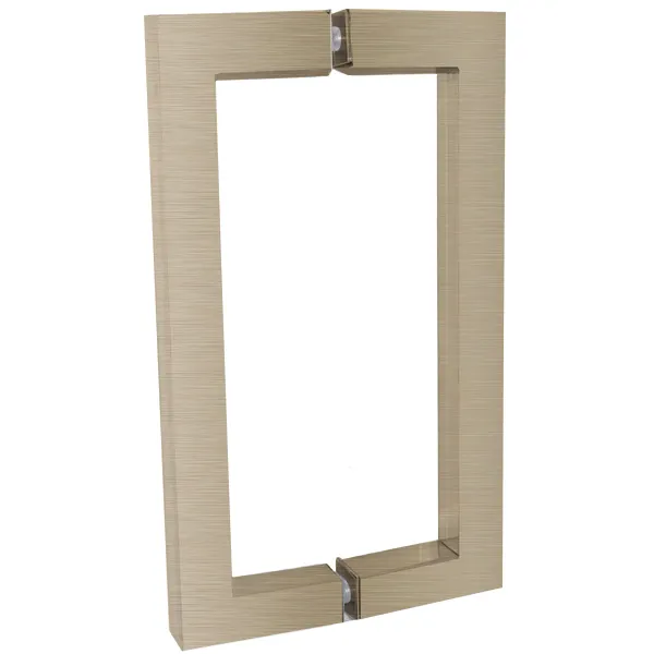 8" x 8" Shower Handle - Square (CH, BN, MBL, SB, PN, BBRZ, GM, ORB, W, AB, PB)