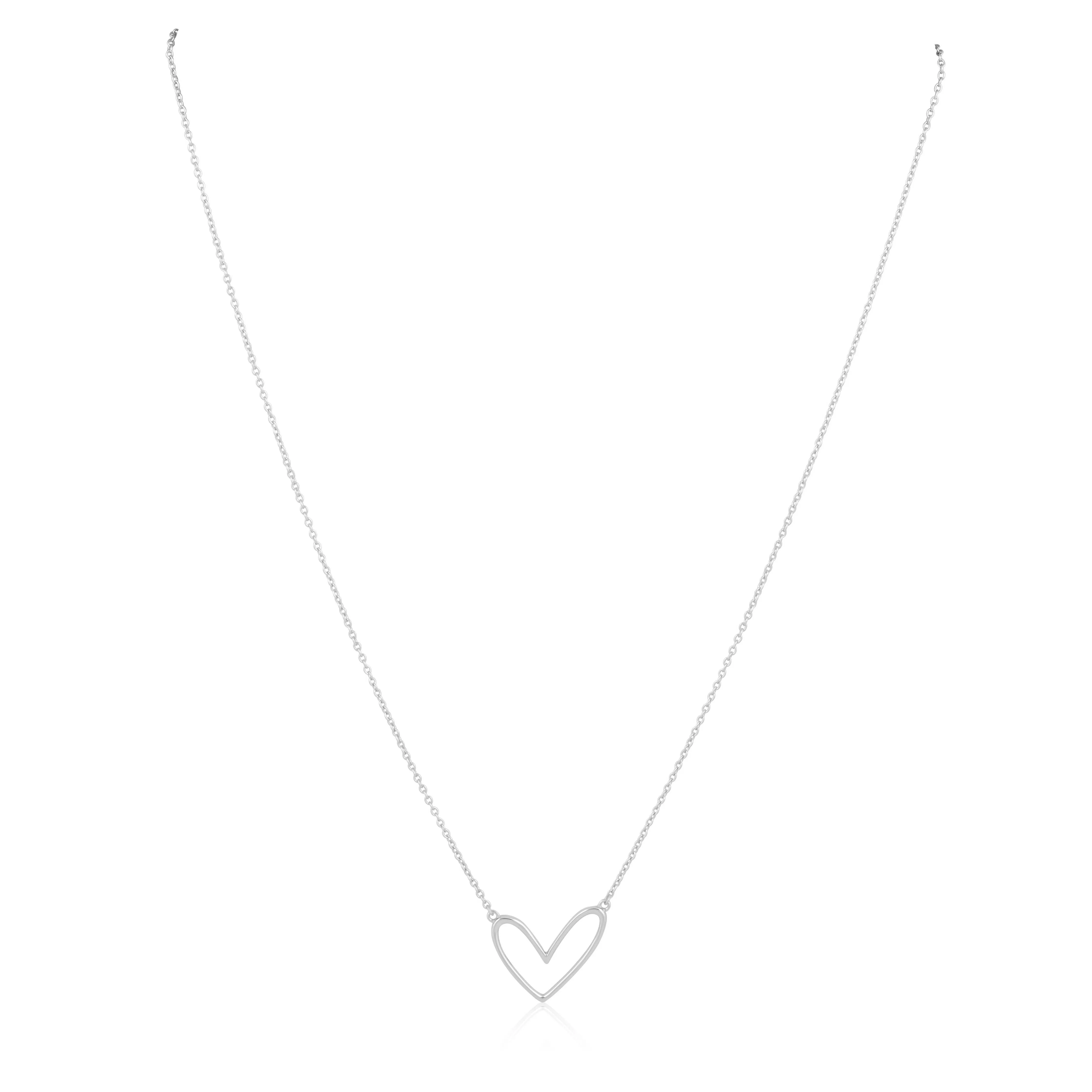 Abigail Open Heart Necklace