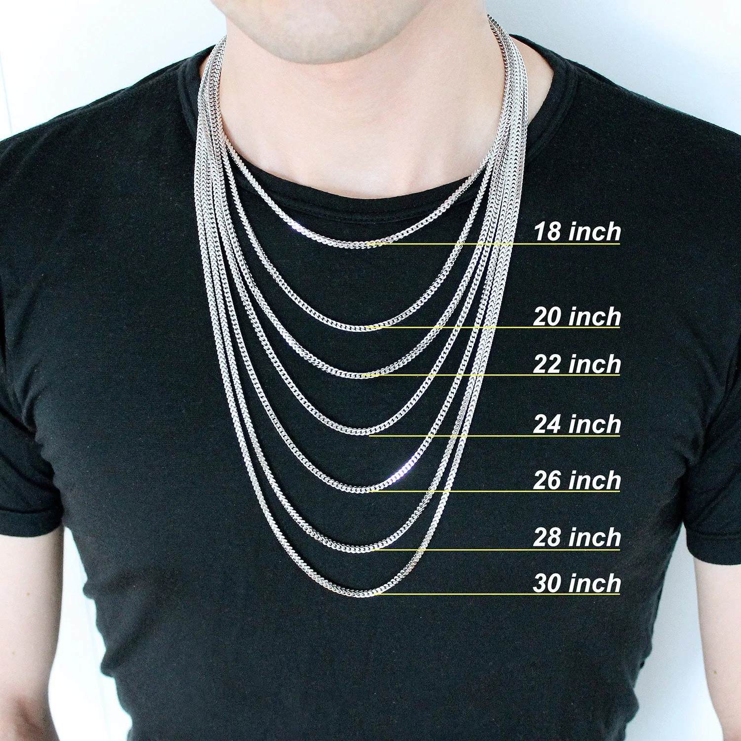 Arrowhead chain hematite necklace