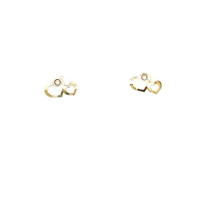 Baby Cute Heart Earrings - 30113