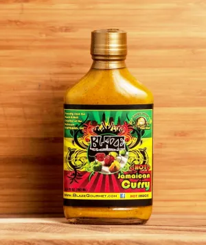 BACK IN STOCK - Blaze Gourmet Hot Jamaican Curry Hot Sauce