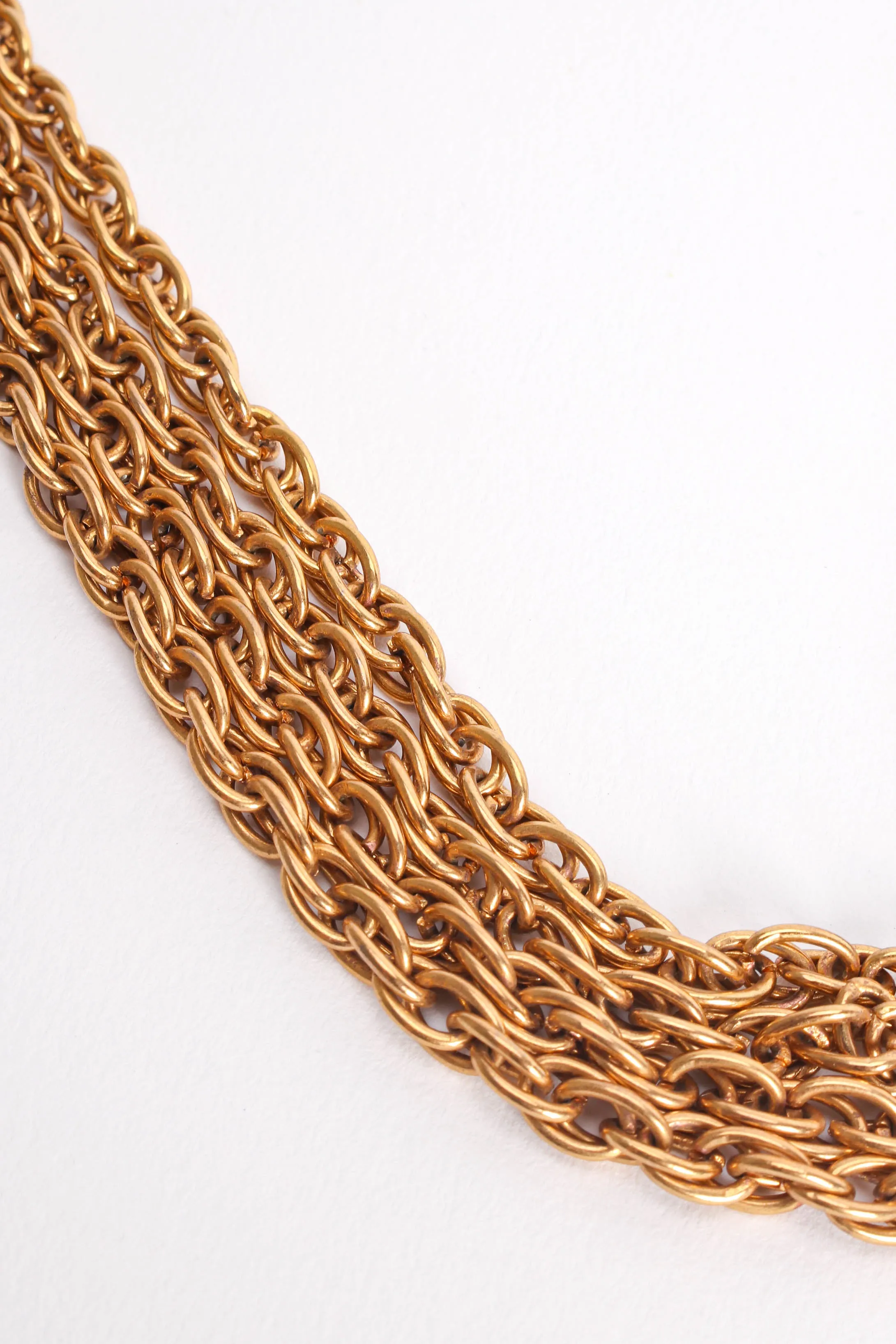 Baroque Mermaid Plate Necklace