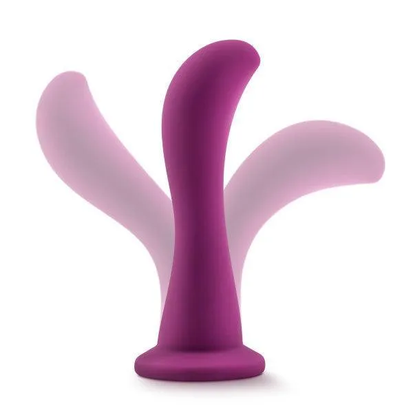 Bellatrix 6.25 Inch G-Spot and Prostate Dildo - Plum Purple