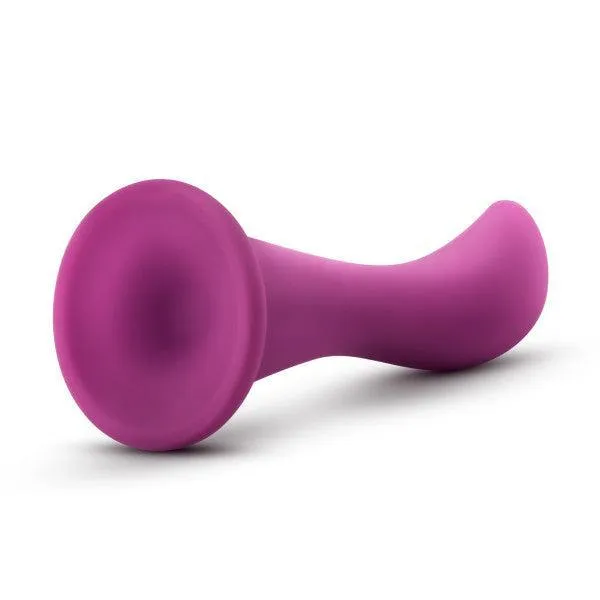 Bellatrix 6.25 Inch G-Spot and Prostate Dildo - Plum Purple