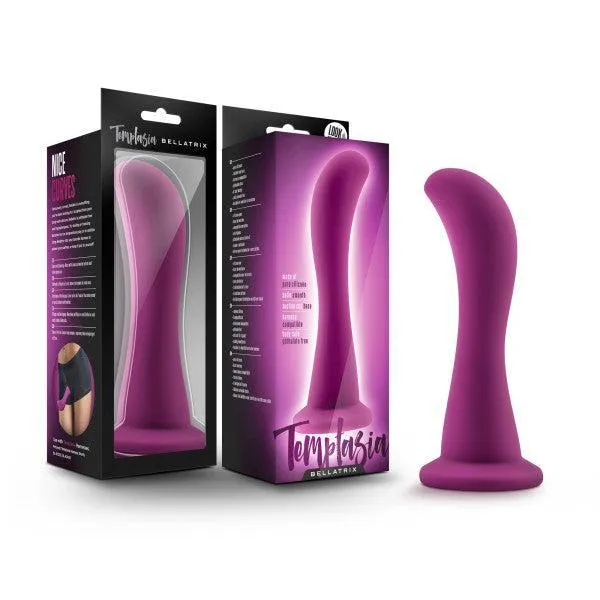 Bellatrix 6.25 Inch G-Spot and Prostate Dildo - Plum Purple