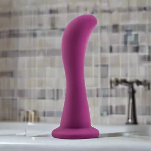 Bellatrix 6.25 Inch G-Spot and Prostate Dildo - Plum Purple