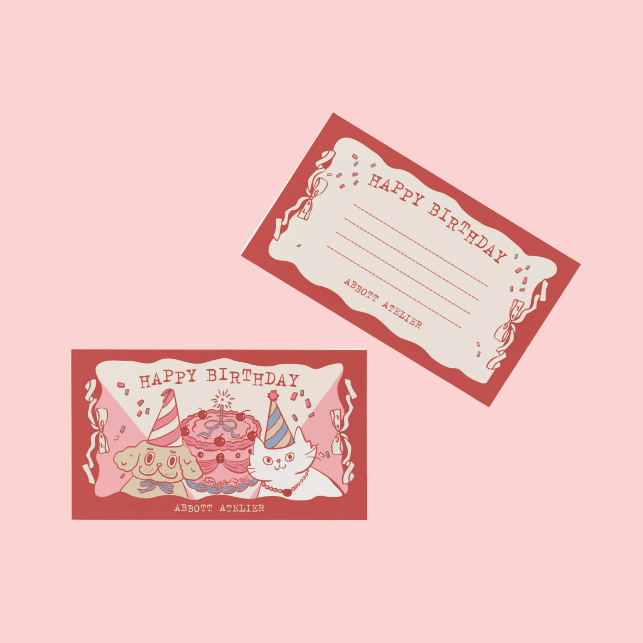 Birthday Note Card
