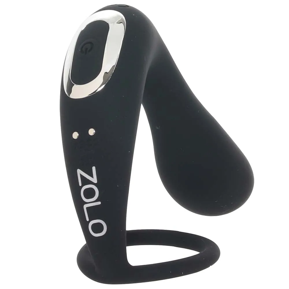 Black Thumb Cock Ring & Prostate Massager