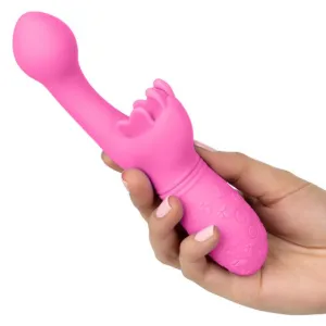 Butterfly Kiss Rechargeable Silicone Vibrator - Pink