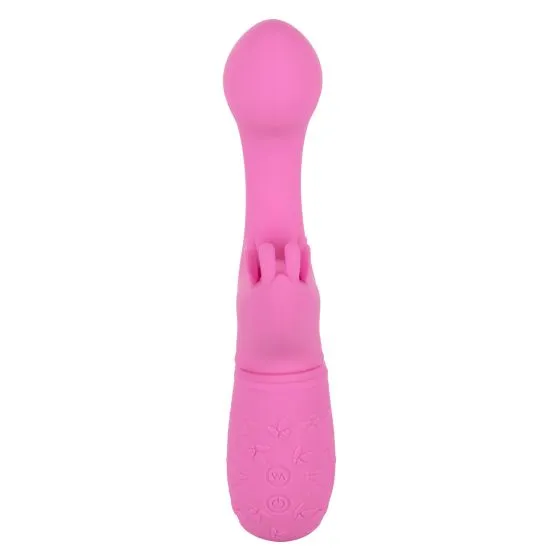 Butterfly Kiss Rechargeable Silicone Vibrator - Pink