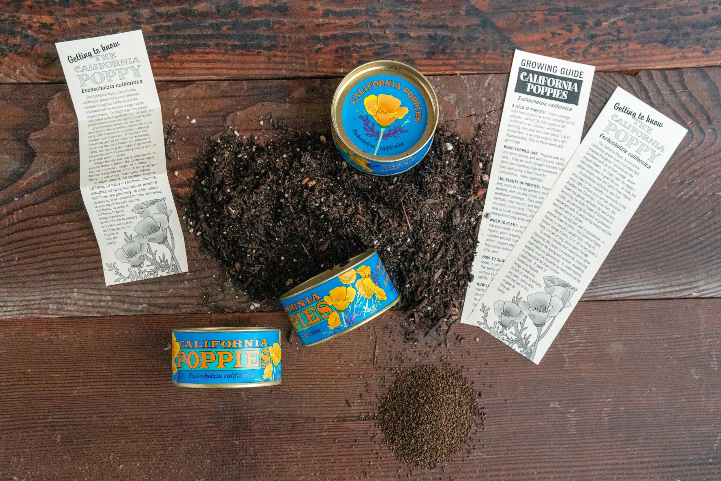 California Poppy Seed Grow Kit