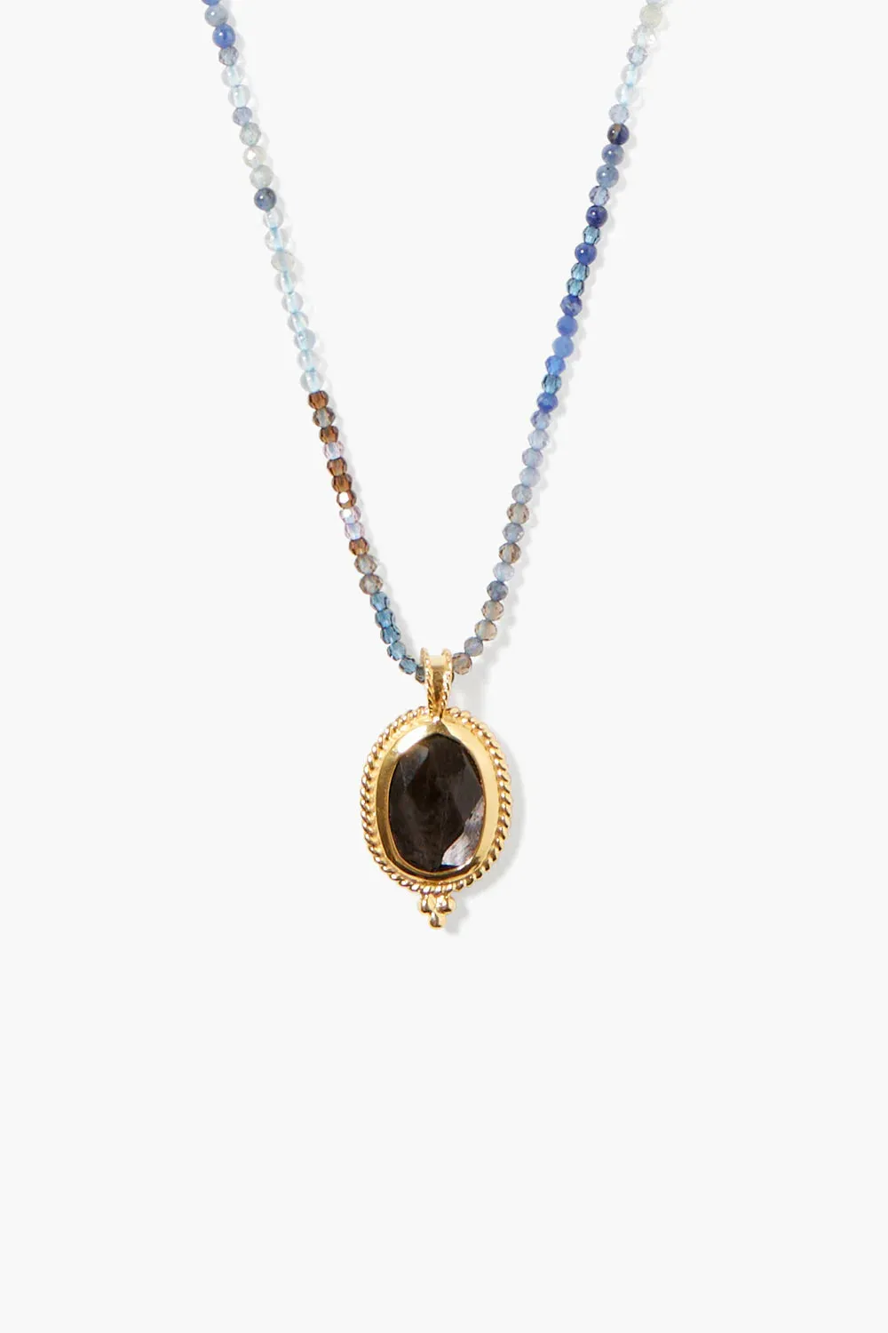 CALYPSO NECKLACE IN BLUE MIX
