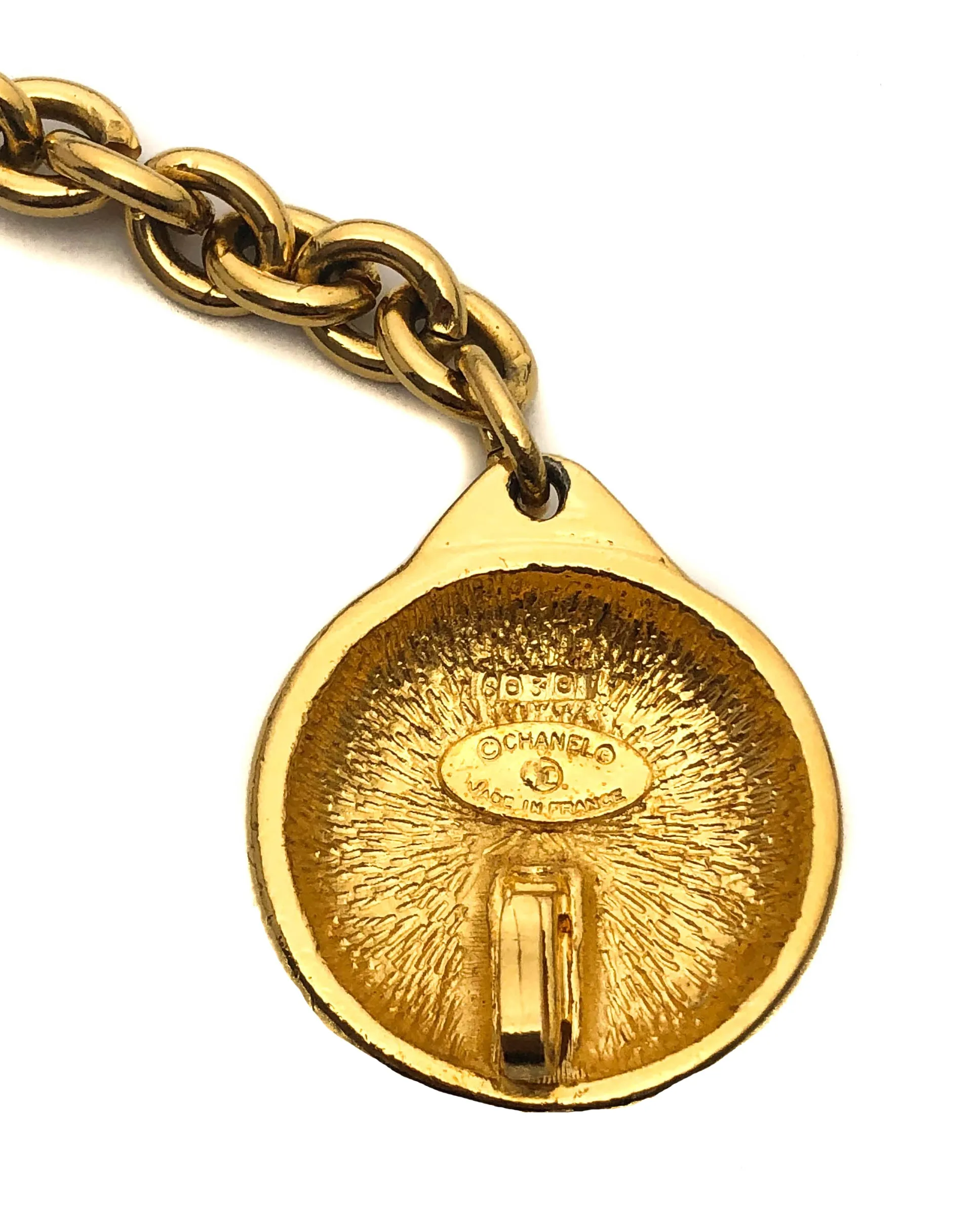 Chanel Vintage Large Multi Logo Necklace/Belt