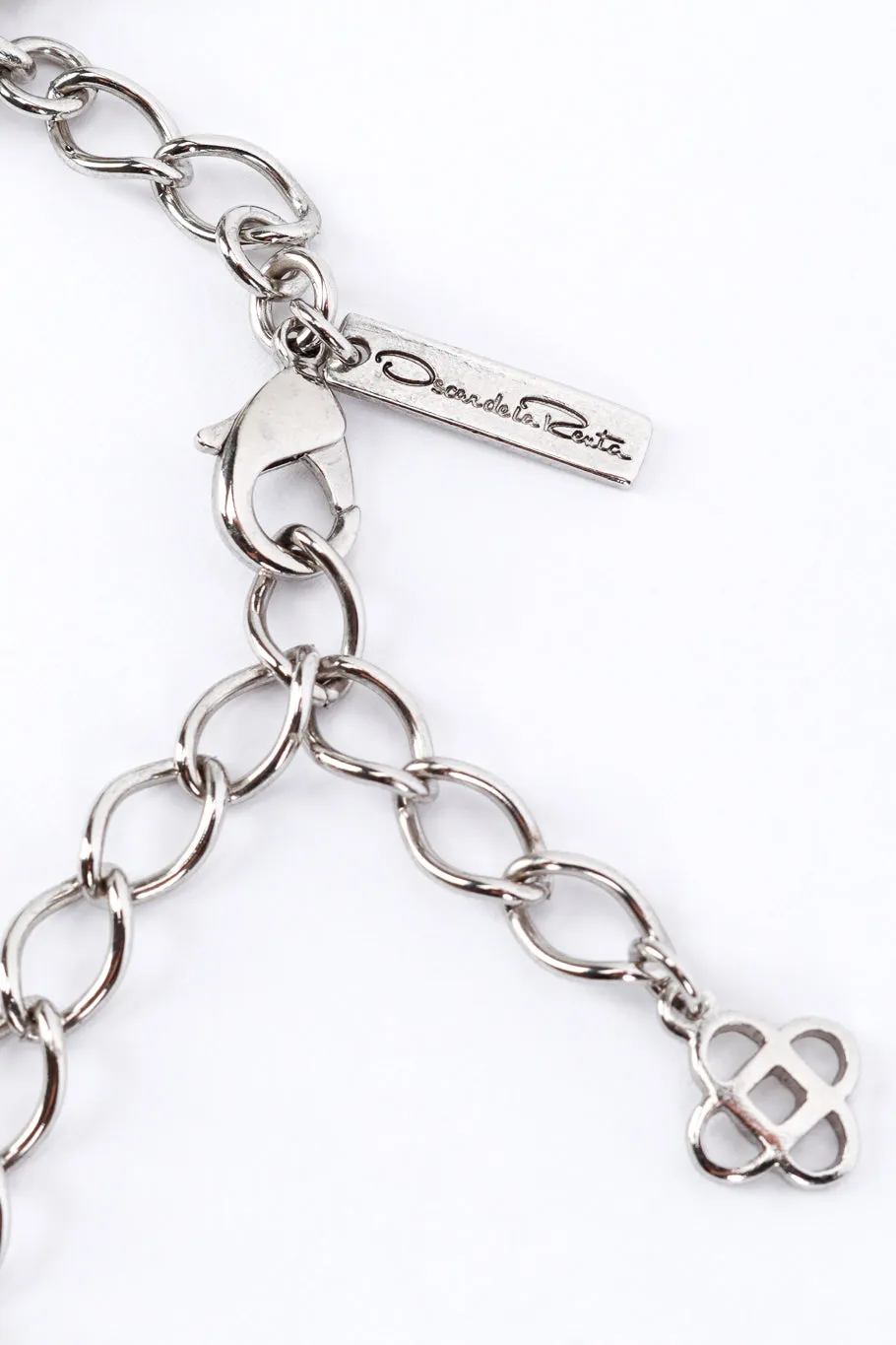Crystal Flourish Link Necklace