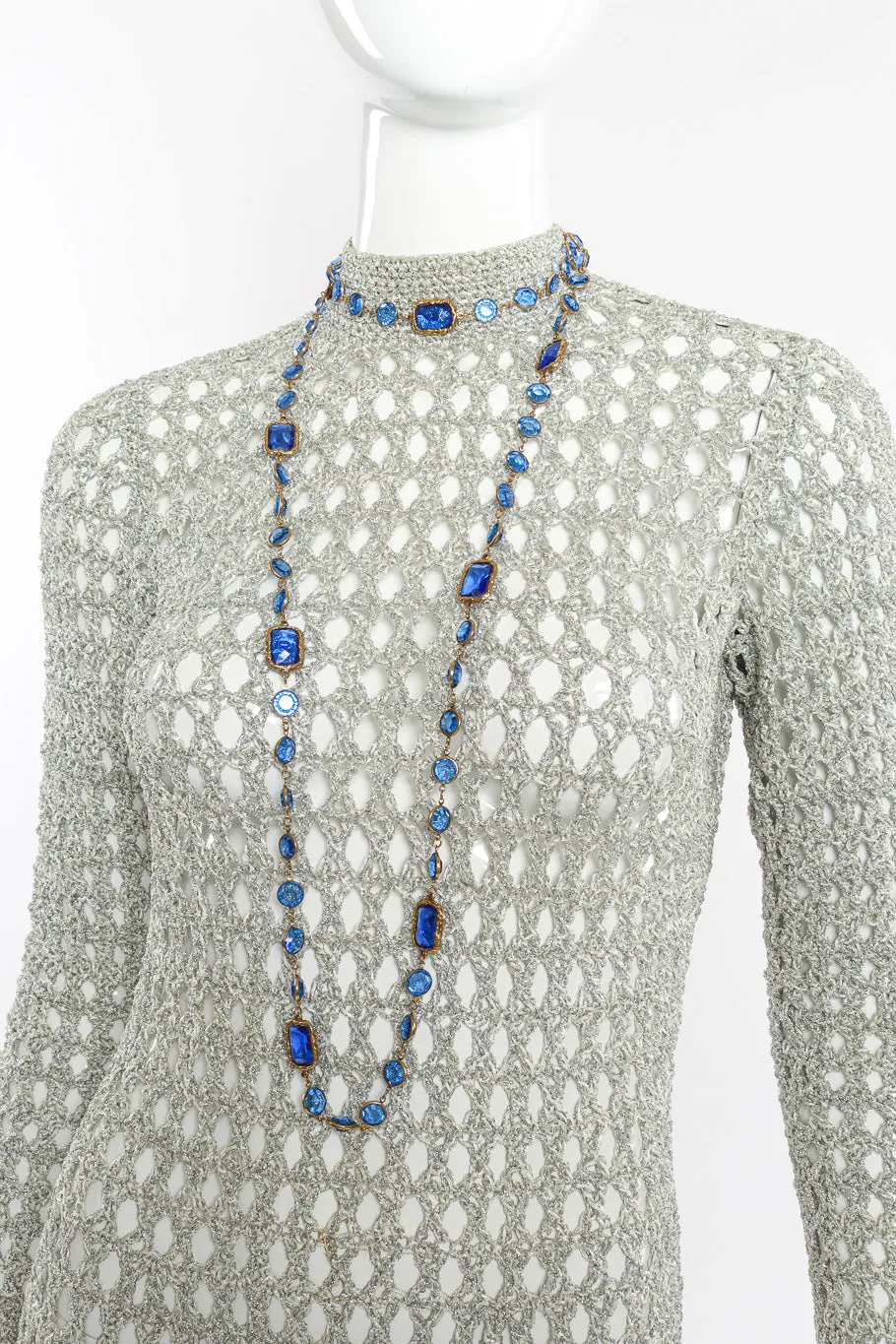 Crystal Sautoir Necklace