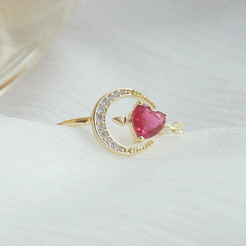 Cupid's Arrow Ring Set