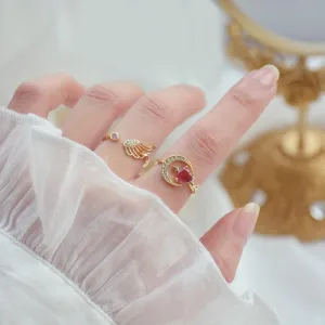 Cupid's Arrow Ring Set