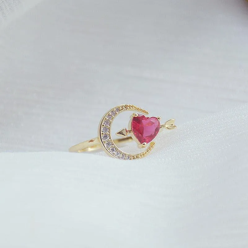 Cupid's Arrow Ring Set