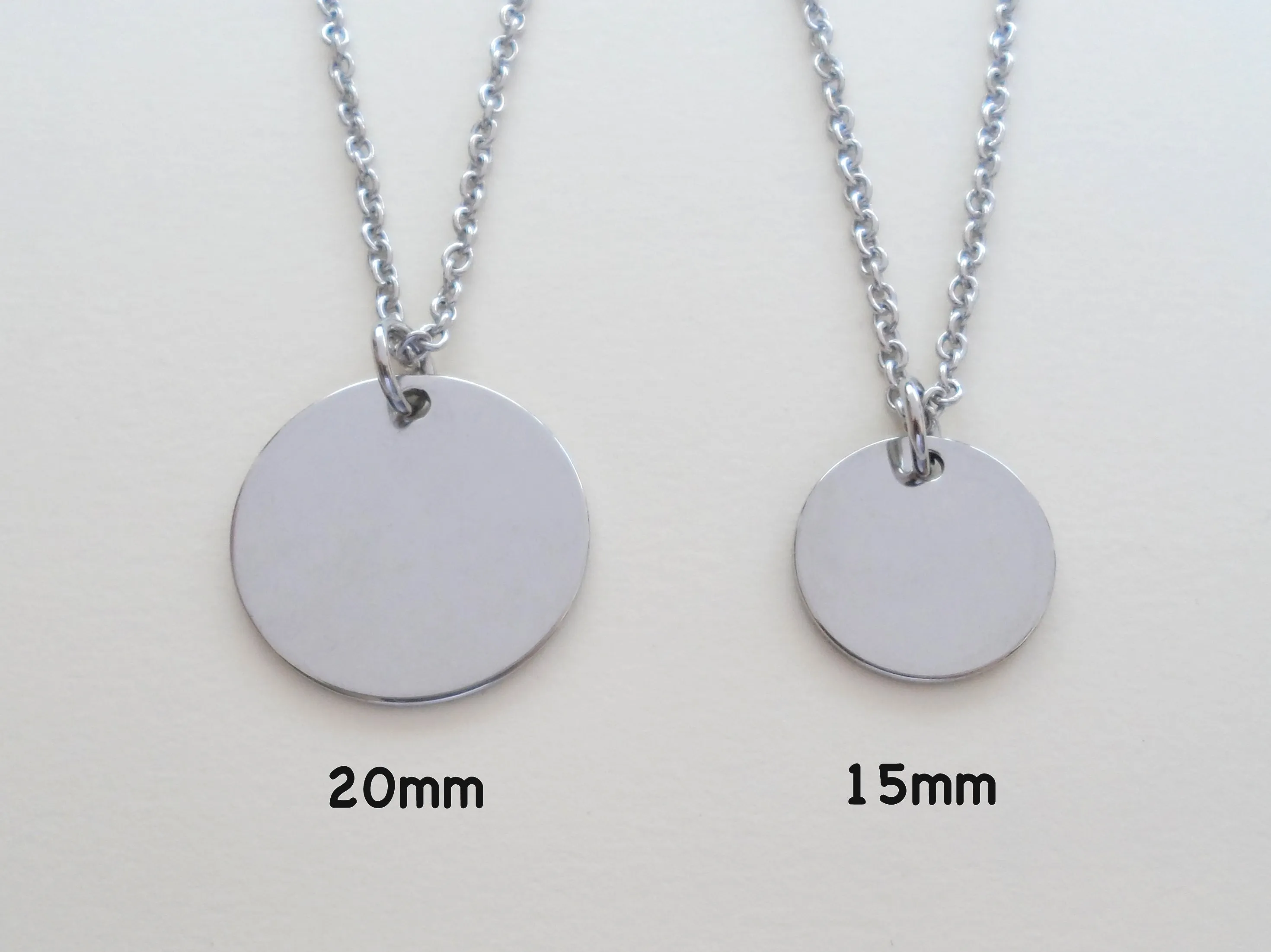 Custom Laser Engraved Handwriting Necklace, Memorial Keepsake, or for Couples Anniversary by Jewelry Everyday