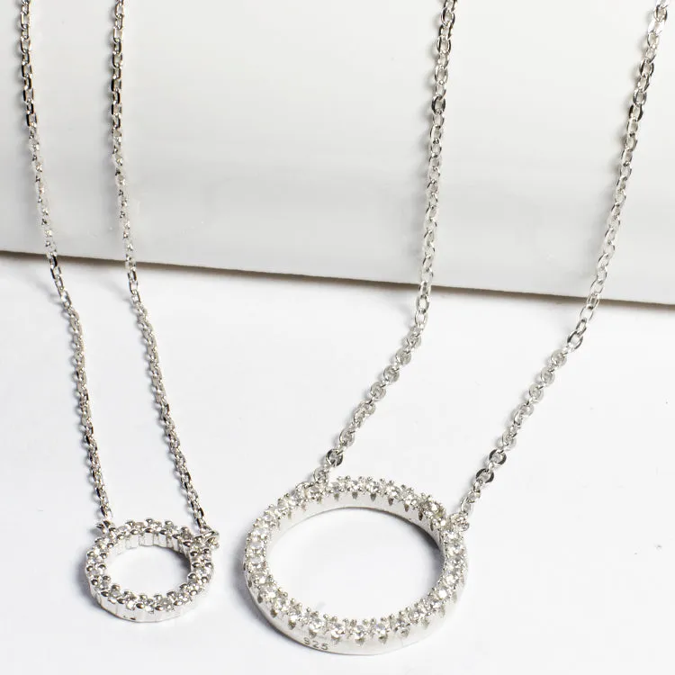 Dainty Circle Necklace