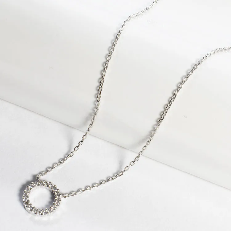 Dainty Circle Necklace