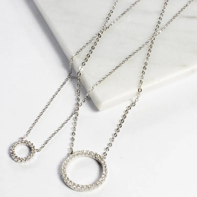 Dainty Circle Necklace