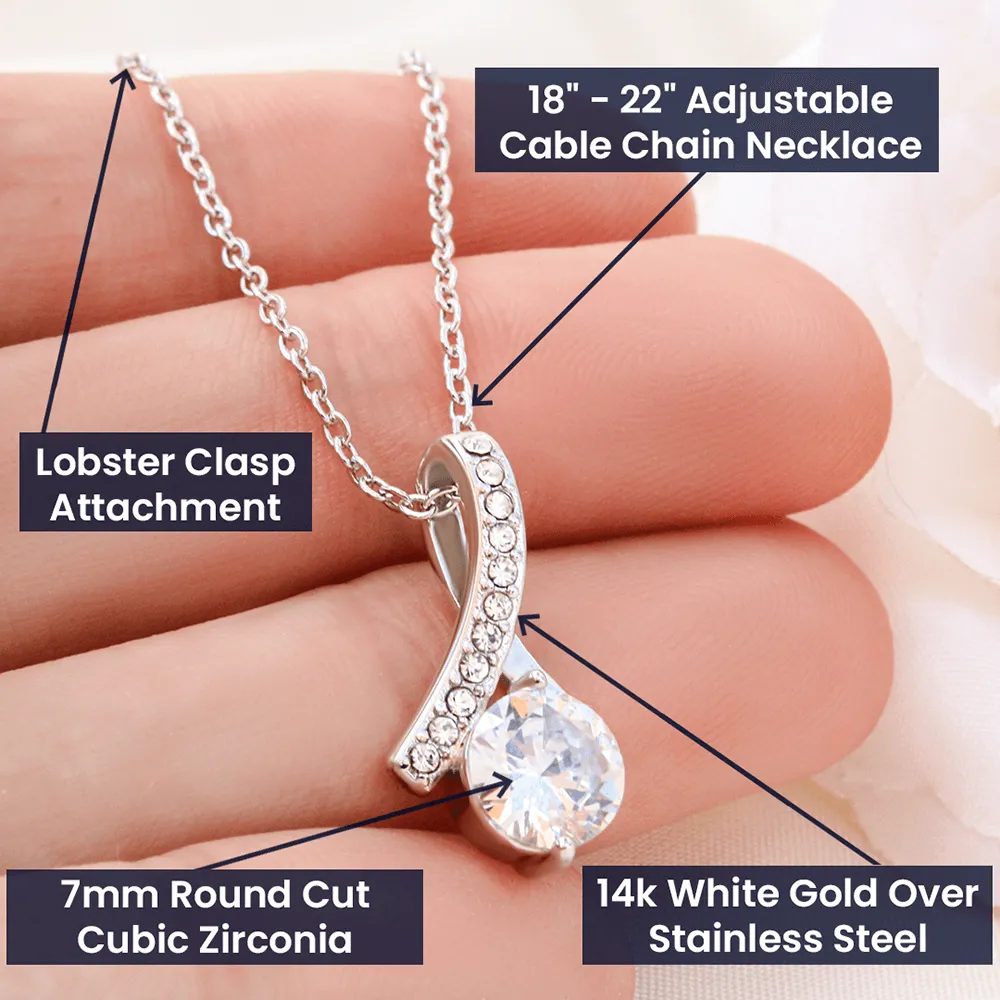Damn Fine Riding Partner Forever Love Necklace