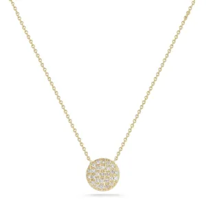 Dana Rebecca Designs Lauren Joy Medium Disc Necklace