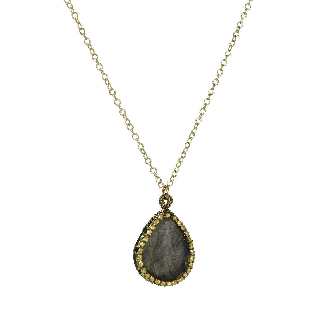 Danielle Welmond - Caged Labrodite Necklace