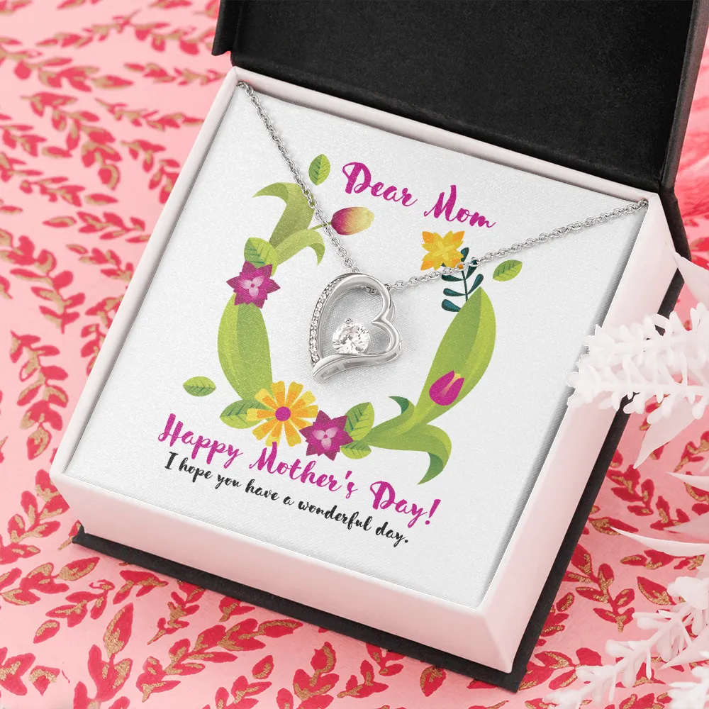 Dear Mom - Mother's Day Forever Love Necklace