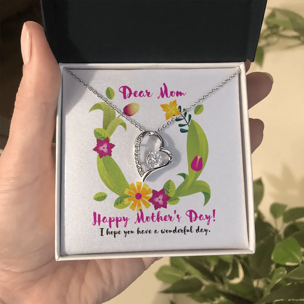 Dear Mom - Mother's Day Forever Love Necklace