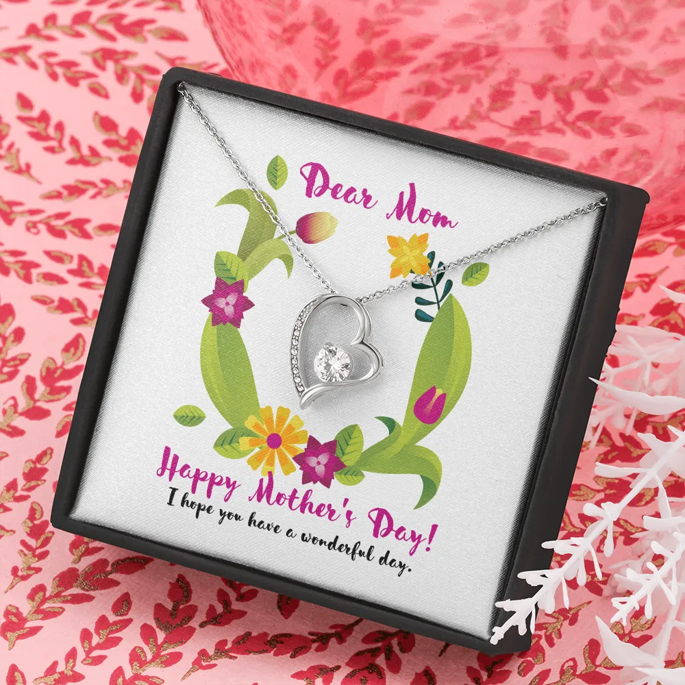 Dear Mom - Mother's Day Forever Love Necklace