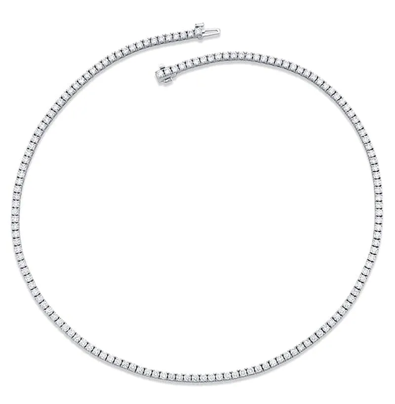 Diamond Eternity Necklace