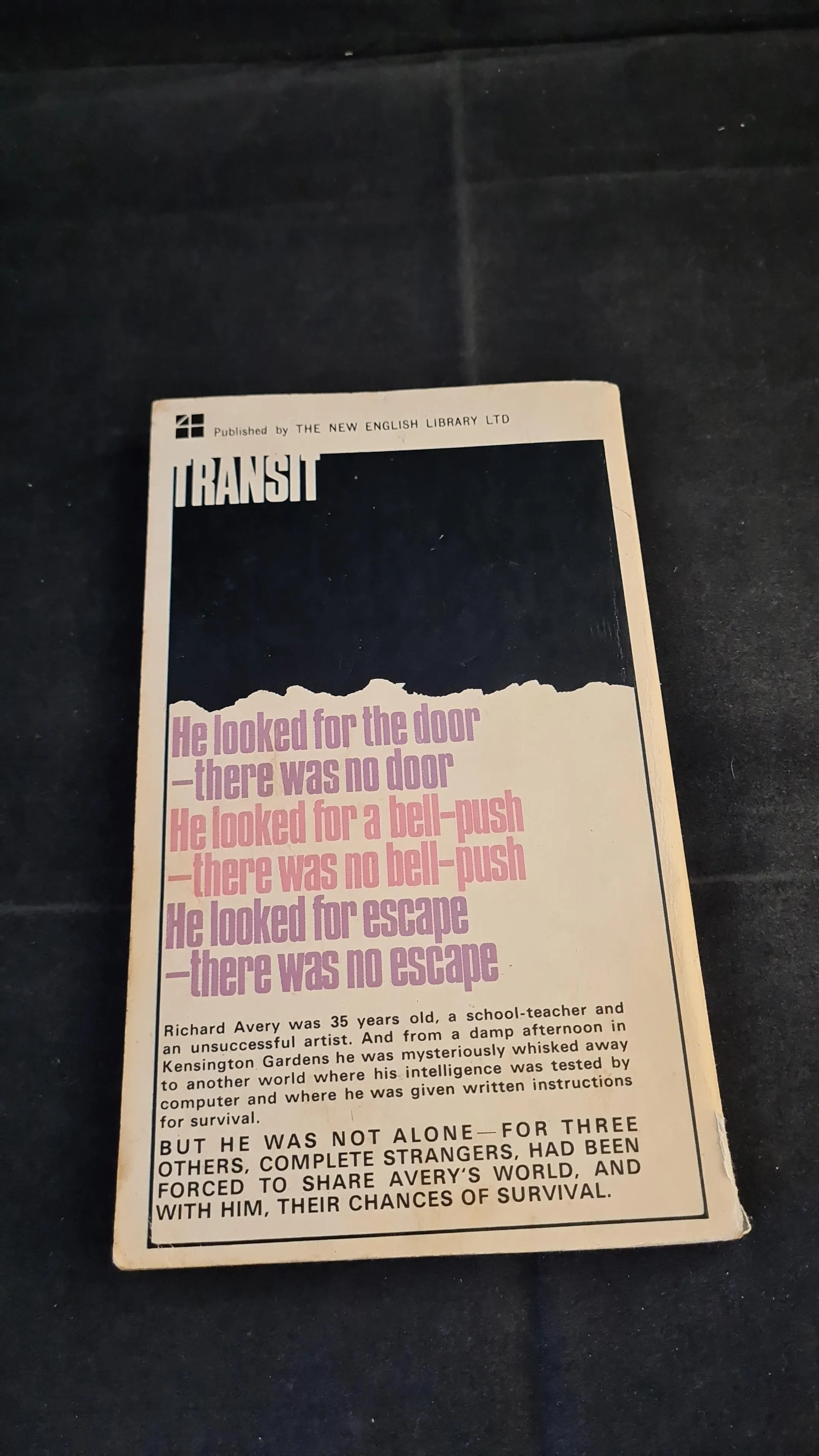 Edmund Cooper - Transit, Four Square Book, 1965, Paperbacks
