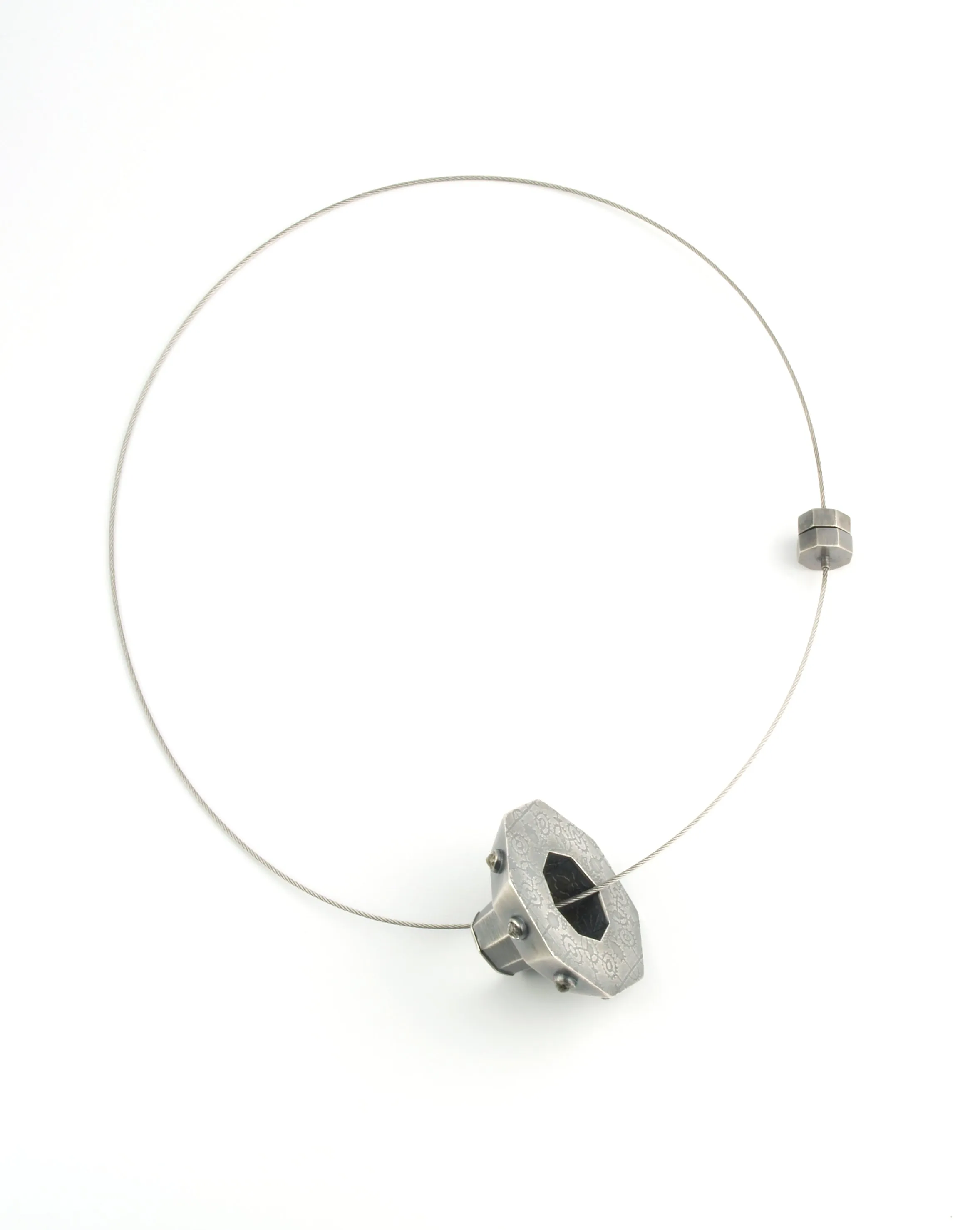Faceted Gem Necklace