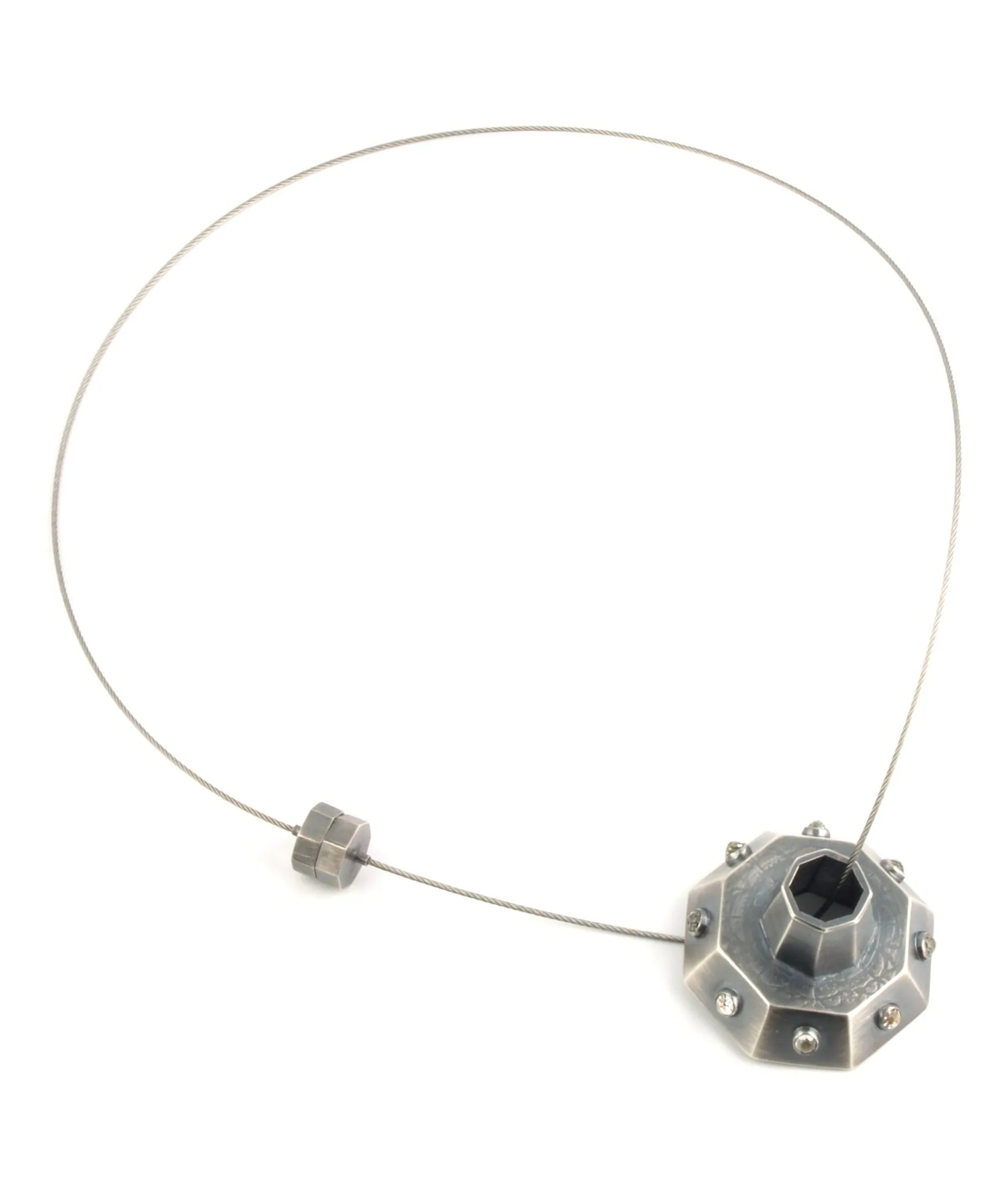 Faceted Gem Necklace