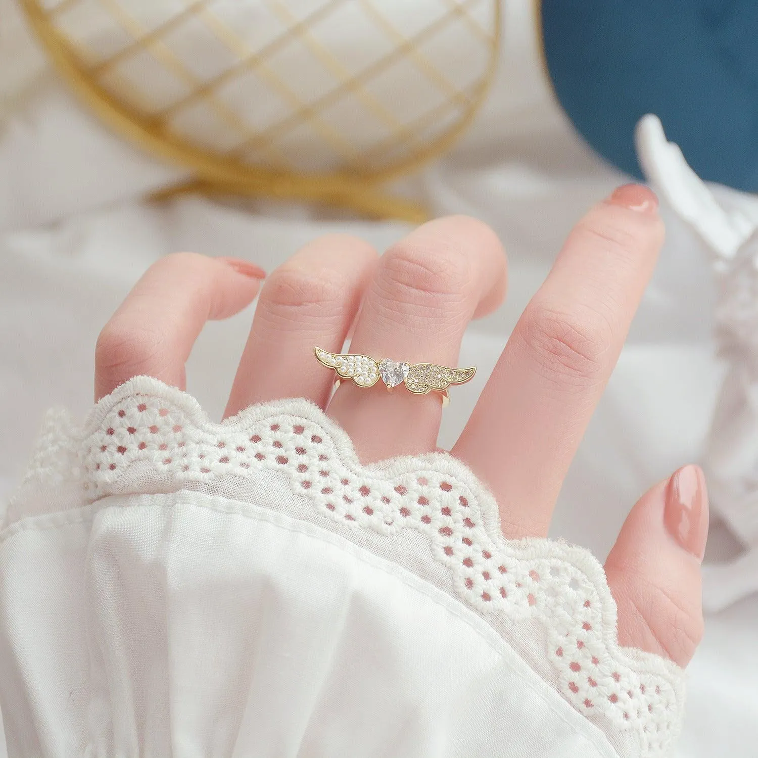 Fairy Wings Ring Set
