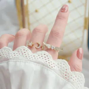 Fairy Wings Ring Set