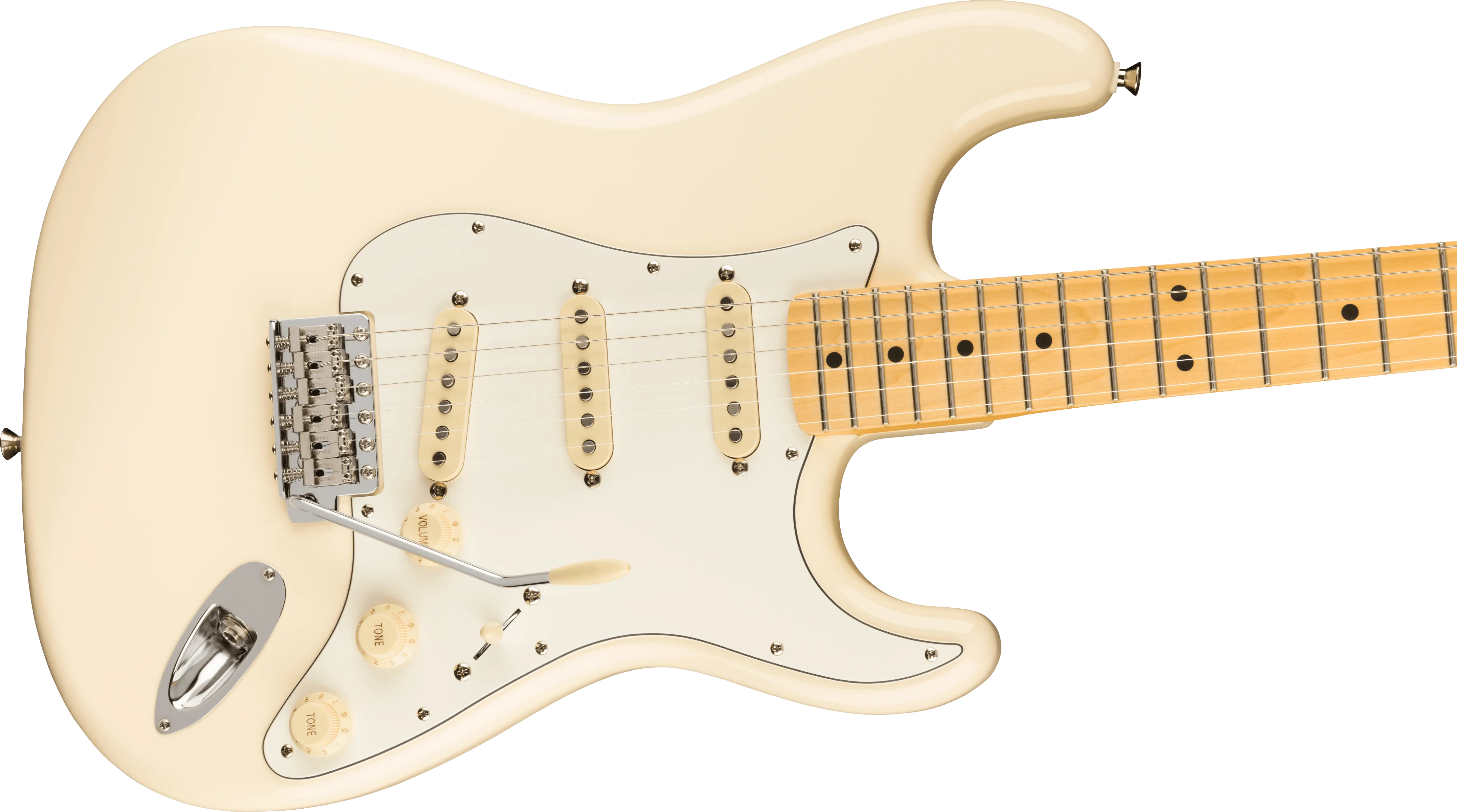 Fender JV Modified '60s Stratocaster®, Maple Fingerboard, Olympic White