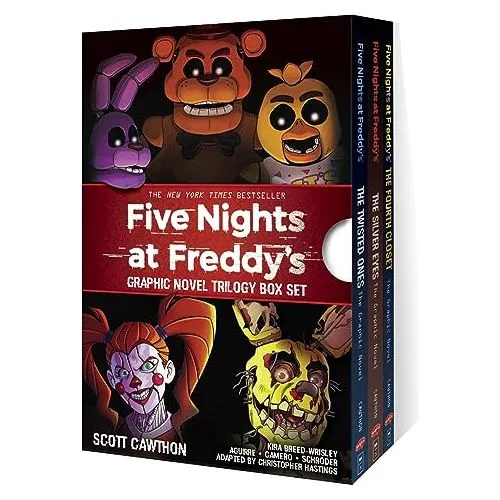 Five Nights at Freddy's Graphic Novel Trilogy Box Set: The Fourth Closet / the Twisted Ones / the Silver Eyes